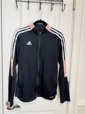 Adidas Women's Tiro 21 Track black and pink Jacket